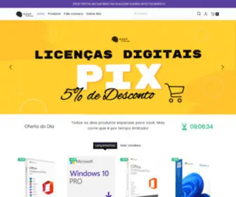 Shoplicencas.com.br(Fundamos o Shop Licenças com um objetivo) Screenshot