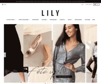 Shoplily.be(LILY I Life's Little Luxuries) Screenshot