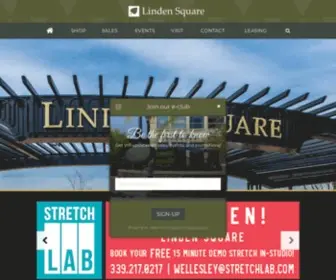 Shoplindensquare.com(Linden Square) Screenshot