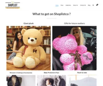 Shoplistco.com(Buy Gifts) Screenshot