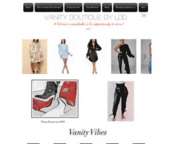 Shoplittleblackdressboutique.com(Vanity Boutique formally Little Black Dress Boutique) Screenshot