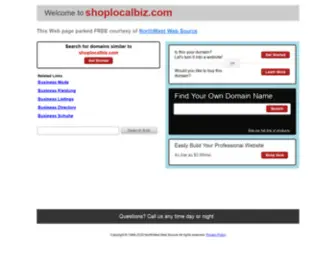 Shoplocalbiz.com(Shoplocalbiz) Screenshot