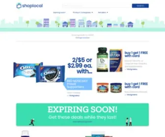 Shoplocal.com(Your local weekly ads and deals destination) Screenshot