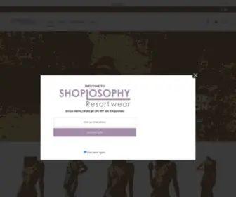 Shoplosophy.com(Shoplosophy) Screenshot