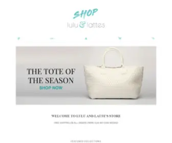 Shopluluandlattes.com(Lulu's Store) Screenshot