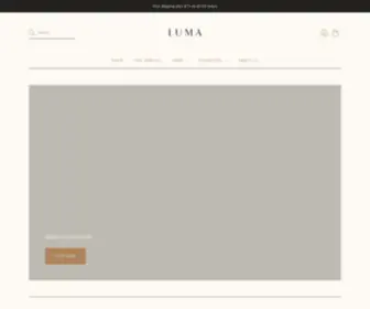 Shoplumacollection.com(L U M A) Screenshot