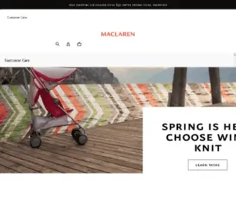 Shopmaclarenbaby.com(Maclaren Baby) Screenshot