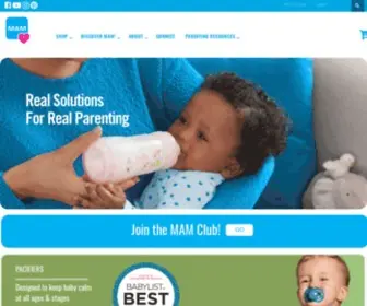 Shopmambaby.com(MAM Online Shop) Screenshot