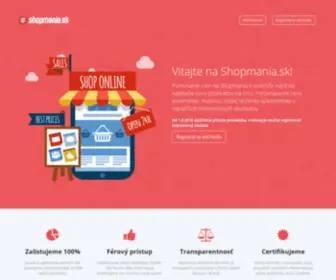 Shopmania.sk(Porovnávač) Screenshot