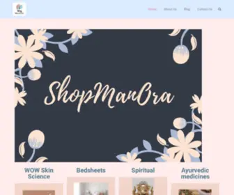 Shopmanora.com(Home) Screenshot