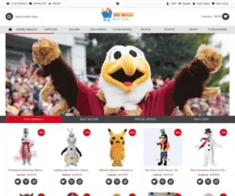 Shopmascot.com(Cheap Mascot Costumes for Sale) Screenshot