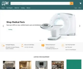 Shopmedparts.com(Shop Medical X) Screenshot