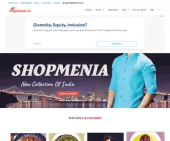 Shopmenia.in(shopmenia) Screenshot