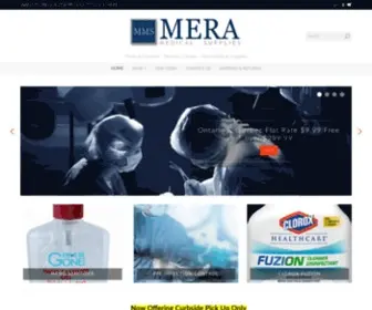 Shopmeramedical.com(Mera Medical Supplies) Screenshot