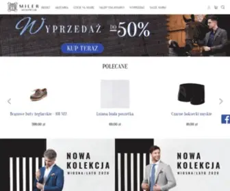Shopmiler.com(MILER Menswear) Screenshot