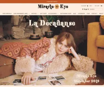 Shopmiracleeye.com(Miracle Eye Clothing) Screenshot