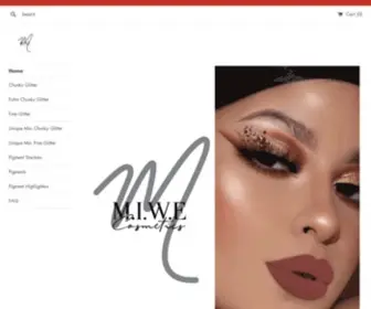 Shopmiwecosmetics.com(Miwe Cosmetics) Screenshot