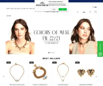 Shopmonreve.com(Mon Reve) Screenshot