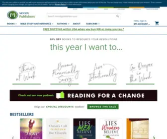 Shopmoodypublishers.com(Moody Publishers) Screenshot