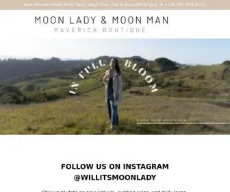 Shopmoonlady.com(Moon Lady & Moon Man) Screenshot