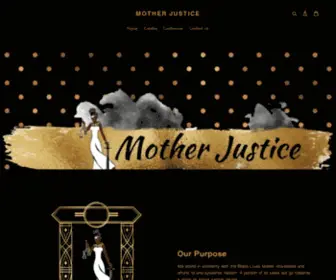 Shopmotherjustice.com(Mother Justice) Screenshot