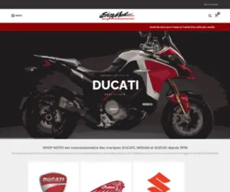 Shopmoto.fr(DUCATI) Screenshot