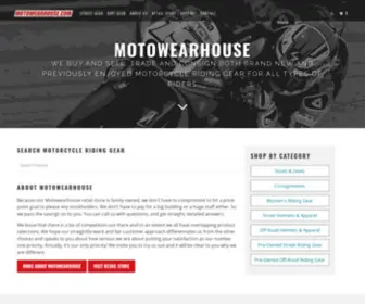 Shopmotowearhouse.com(Brand new and used riding gear for all types of riders) Screenshot