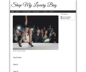 Shopmyluxurybag.com(Shop My Luxury Bag) Screenshot
