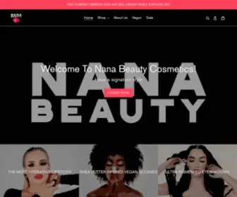 Shopnanabeauty.com(Nana Beauty) Screenshot