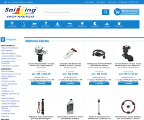 Shopnautico.com.br(Loja Shop Náutico) Screenshot