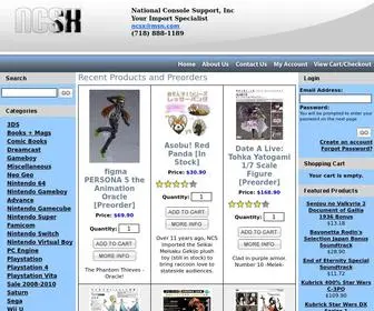 Shopncsx.com(NCSX) Screenshot
