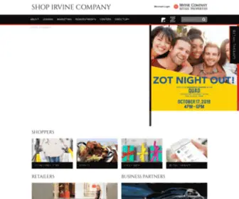 Shopneighborhoodcenters.com(Learn more about Irvine Company) Screenshot