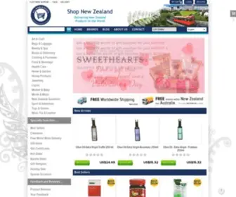 Shopnewzealand.co.nz(Shop New Zealand) Screenshot