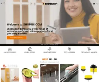 Shopnii.com(Innovative Useful And Unique Products For All Your Daily Activities) Screenshot