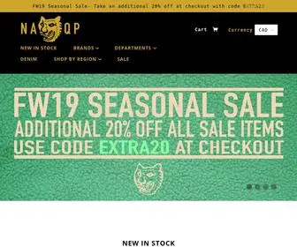 Shopnorthamerican.com(NAQP) Screenshot