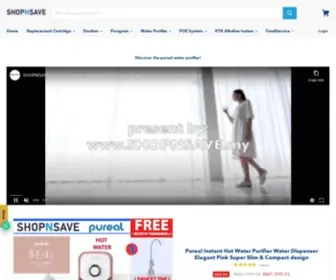 Shopnsave.com.my(SHOP N' SAVE "Quality living & effortless shopping) Screenshot