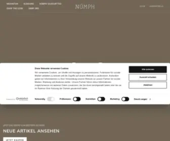 Shopnumph.de(NÜMPH) Screenshot