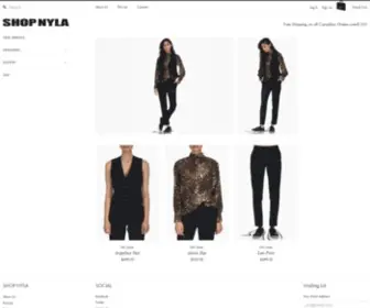 Shopnyla.com(Create an Ecommerce Website and Sell Online) Screenshot