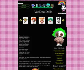 Shopoflittlehorrors.com(Horror Dolls and Voodoo Dolls (UglyDolls)) Screenshot