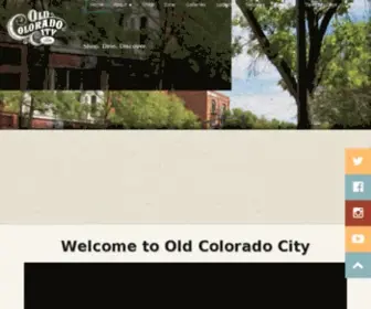 Shopoldcoloradocity.com(Old Colorado City) Screenshot