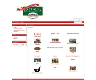 Shopoldmill.com(Departments) Screenshot