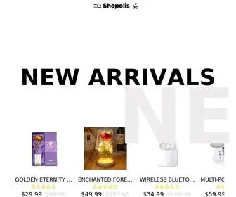 Shopolis.com(Online Shopping for Trending Electronics) Screenshot