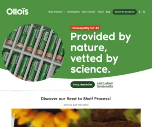 Shopollois.com(Olloïs) Screenshot