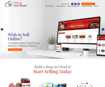 Shoponcloud.com(Create your Online Store & Sell Online) Screenshot