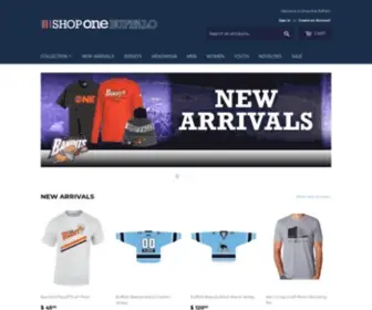 Shoponebuffalo.com(Buy Buffalo Bills) Screenshot