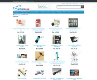 Shoponlineindia.com(SHOP ONLINE INDIA) Screenshot