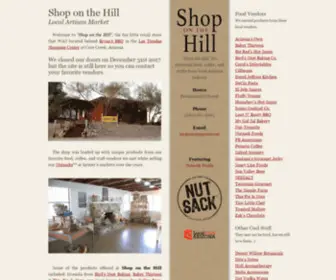 Shoponthehill.com(Shop on the Hill) Screenshot