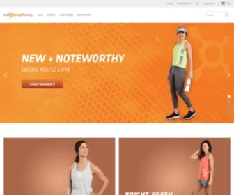 Shoporangetheory.com(Shop Orangetheory) Screenshot