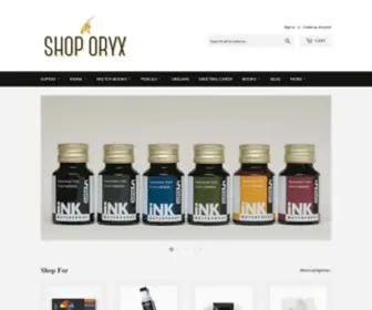 Shoporyx.com(Shop Oryx) Screenshot