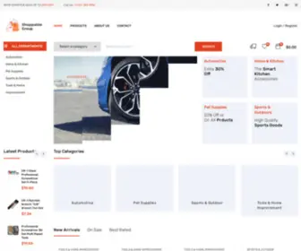 Shoppable-Group.com(Just another WordPress site) Screenshot